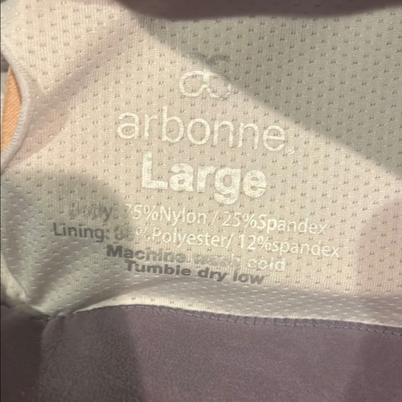 Arbonne Lavender Activewear Top - Picture 3 of 3